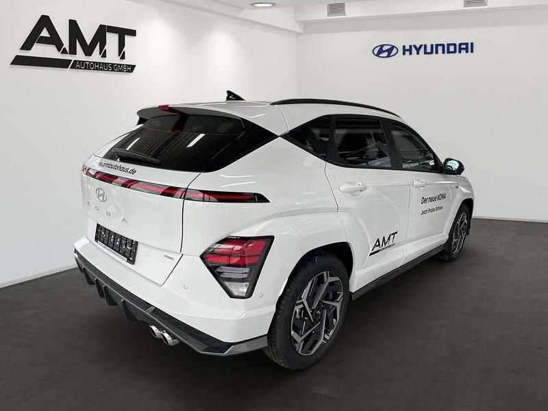 Gebraucht Hyundai Kona N Line 199 PS (146 kW) 2023 Weiß SUV