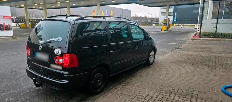 Gebraucht VW Sharan 115 PS (84 kW) 2007 Schwarz Van / Kleinbus