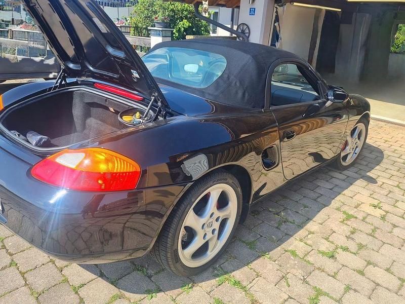 Gebraucht Porsche Boxster S 252 PS (185 kW) 2002 Schwarz Cabrio