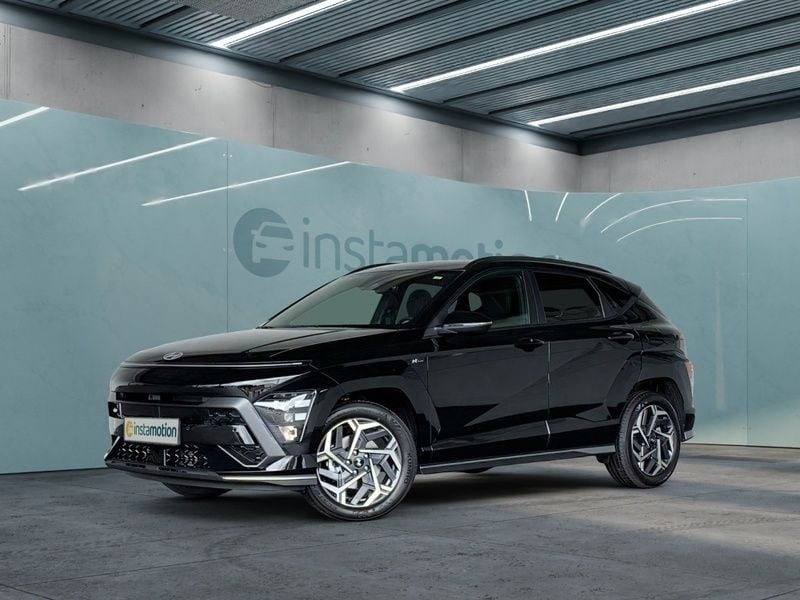 Schwarz Neu 2024 Hyundai Kona N Line SUV | 30.470 € (Guter Preis) - Bild 1/4