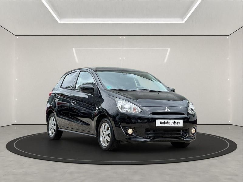 Schwarz Gebraucht 2015 Mitsubishi Space Star Top Kleinwagen | 6.950 € (Fairer Preis) - Bild 1/4