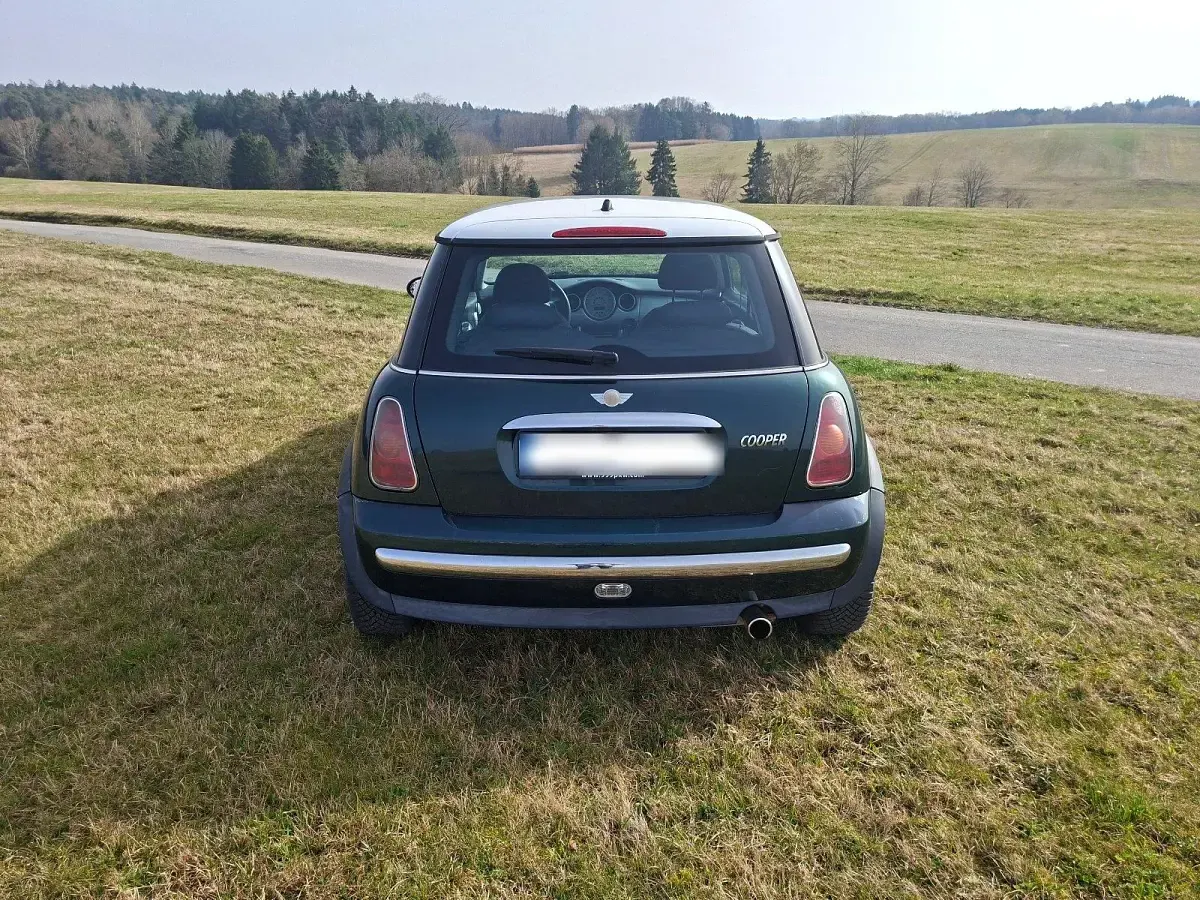 Usata Mini Cooper 116 CV (85 kW) 2002 Verde Utilitaria