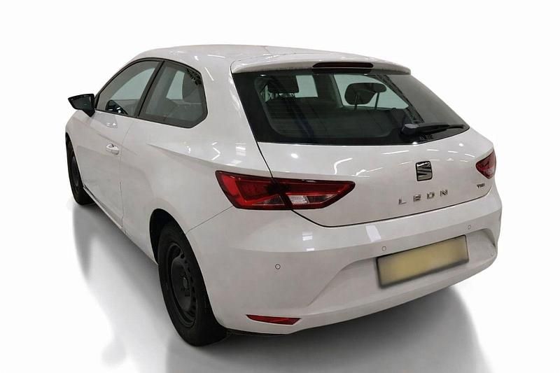 Gebraucht Seat Leon Style 110 PS (80 kW) 2015 Weiß Coupé