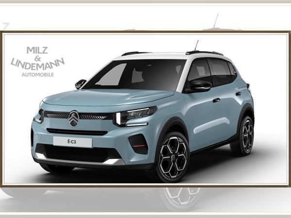 Blau (montecarloblau) Neu 2024 Citroën e-C3 Kleinwagen | 25.135 € - Bild 1/4