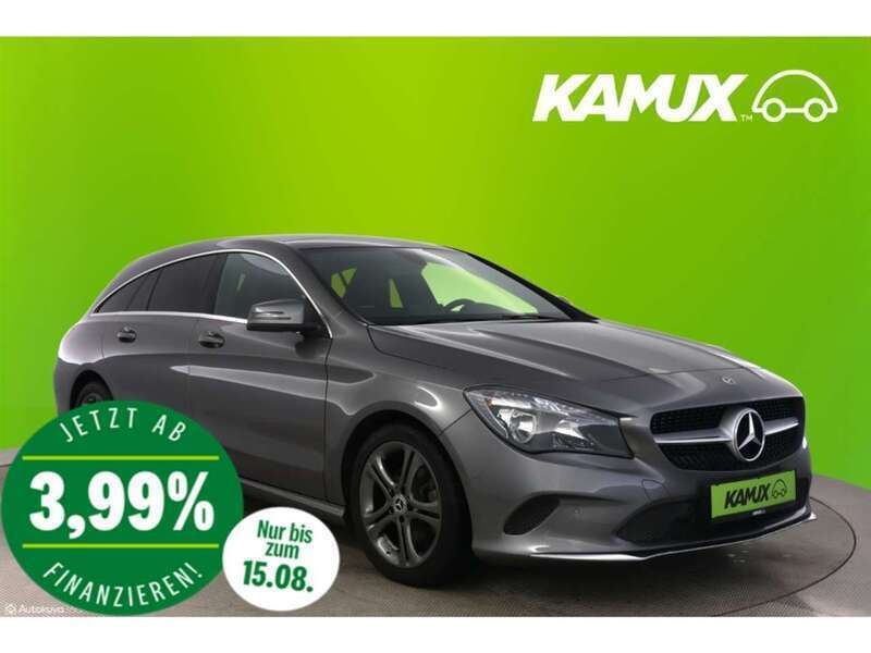 Mountaingrau met. Gebraucht 2018 Mercedes CLA220 Urban Limousine | 21.490 € (Fairer Preis) - Bild 1/2