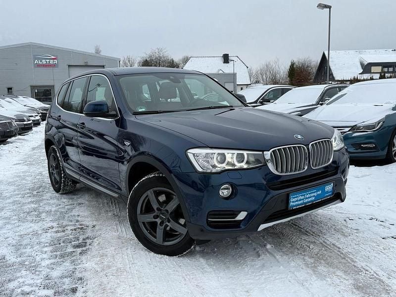 Gebraucht BMW X3 xLine 190 PS (139 kW) 2017 Tiefseeblau metallic SUV