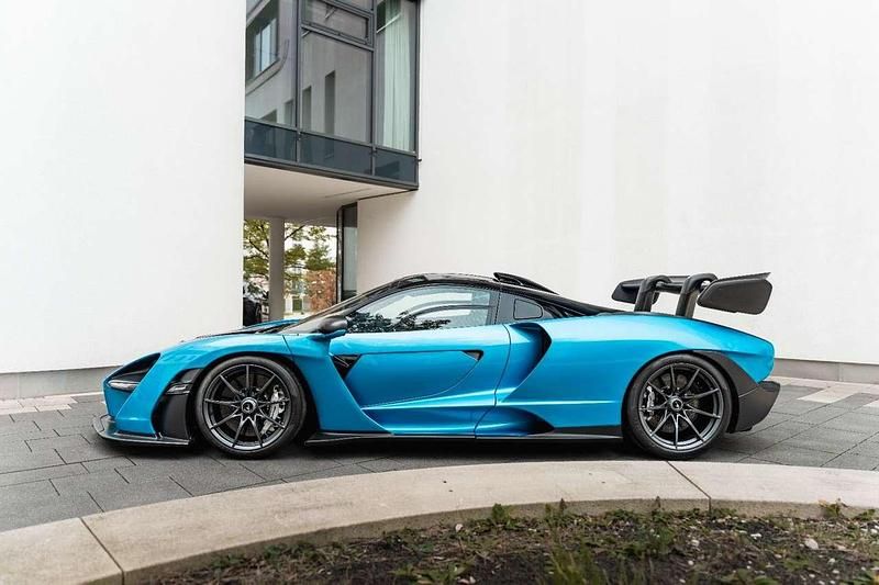 Gebraucht McLaren Senna 799 PS (587 kW) 2019 Kingfisher blue Coupé