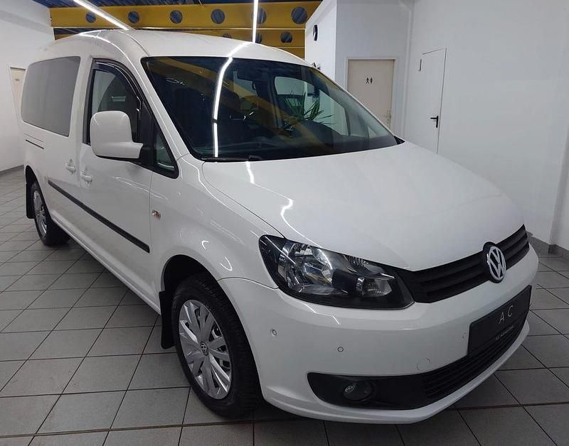 Gebraucht VW Caddy Maxi Trendline 102 PS (75 kW) 2013 Candyweiss Van / Kleinbus