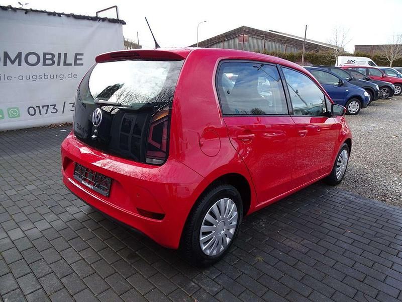 Gebraucht VW up! move up! 60 PS (44 kW) 2018 Rot Kleinwagen