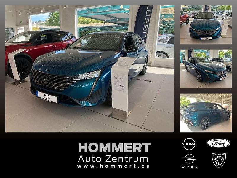 Blau (obsession blau) Neu 2025 Peugeot 308 Allure Limousine | 34.590 € (Fairer Preis) - Bild 1/4