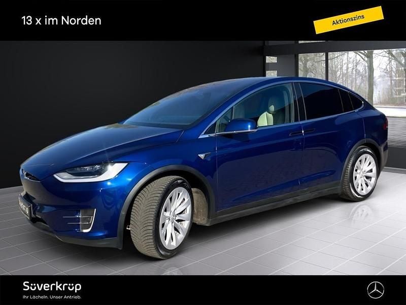 Gebraucht Tesla Model X Performance 584 kW (795 PS) 2020 Blau SUV