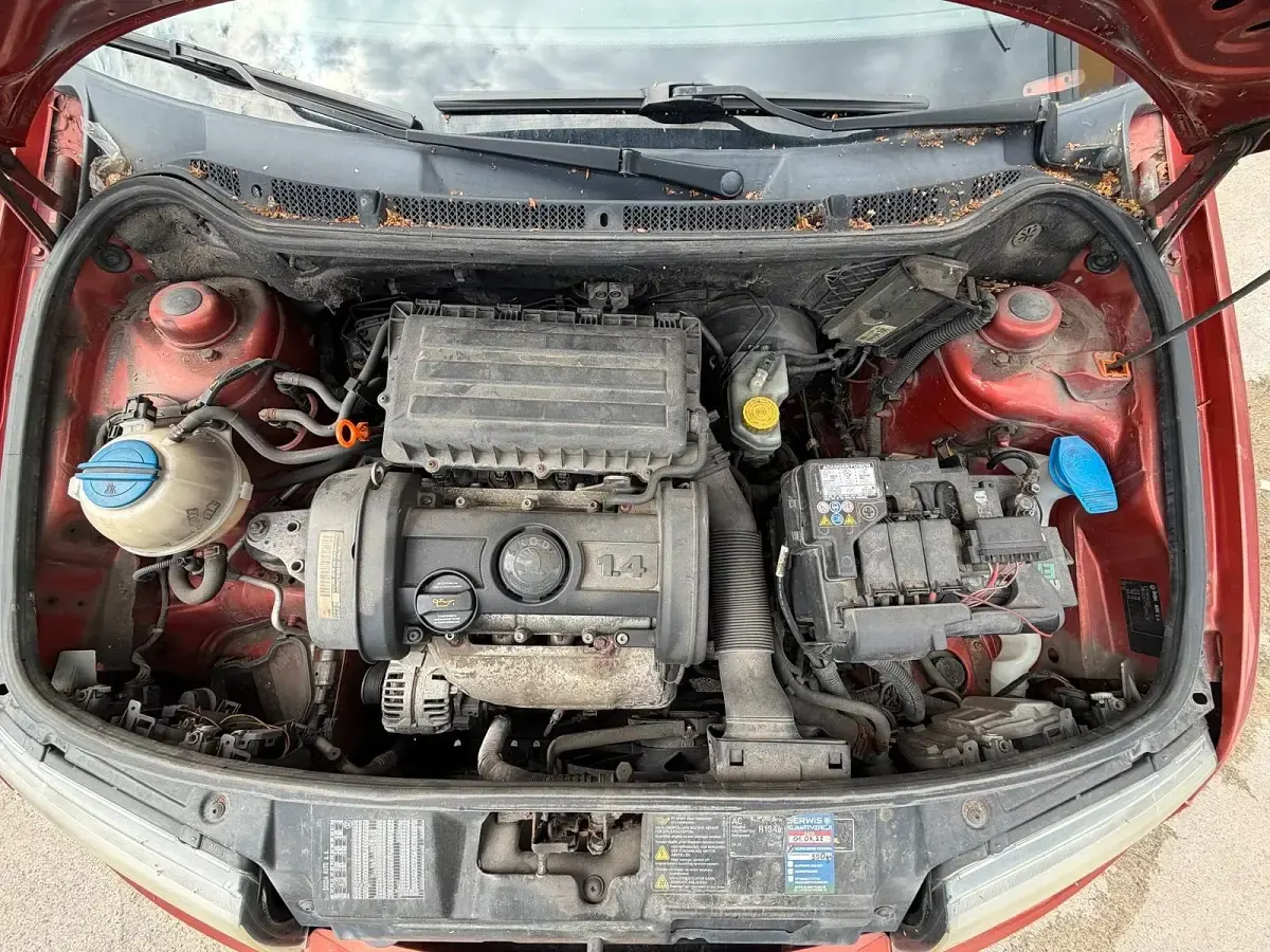 Używany Skoda Fabia 80 KM (58 kW) 2006 Pomarańczowy Kombi