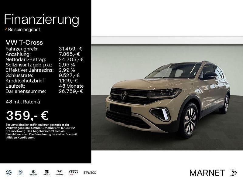 Grau Neu 2025 VW T-Cross Life SUV | 31.459 € (Teuer) - Bild 1/4