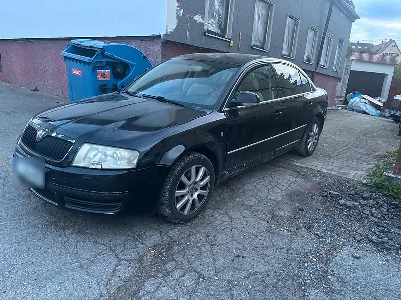 Gebraucht Skoda Superb 163 PS (119 kW) 2007 Schwarz Limousine