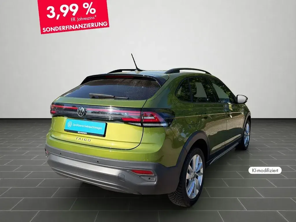 Gebraucht VW Taigo Move 150 PS (110 kW) 2024 Visual green metallic SUV