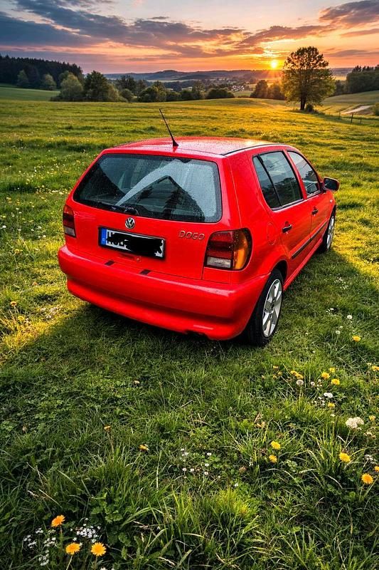 Gebraucht VW Polo 75 PS (55 kW) 1999 Rot Kleinwagen