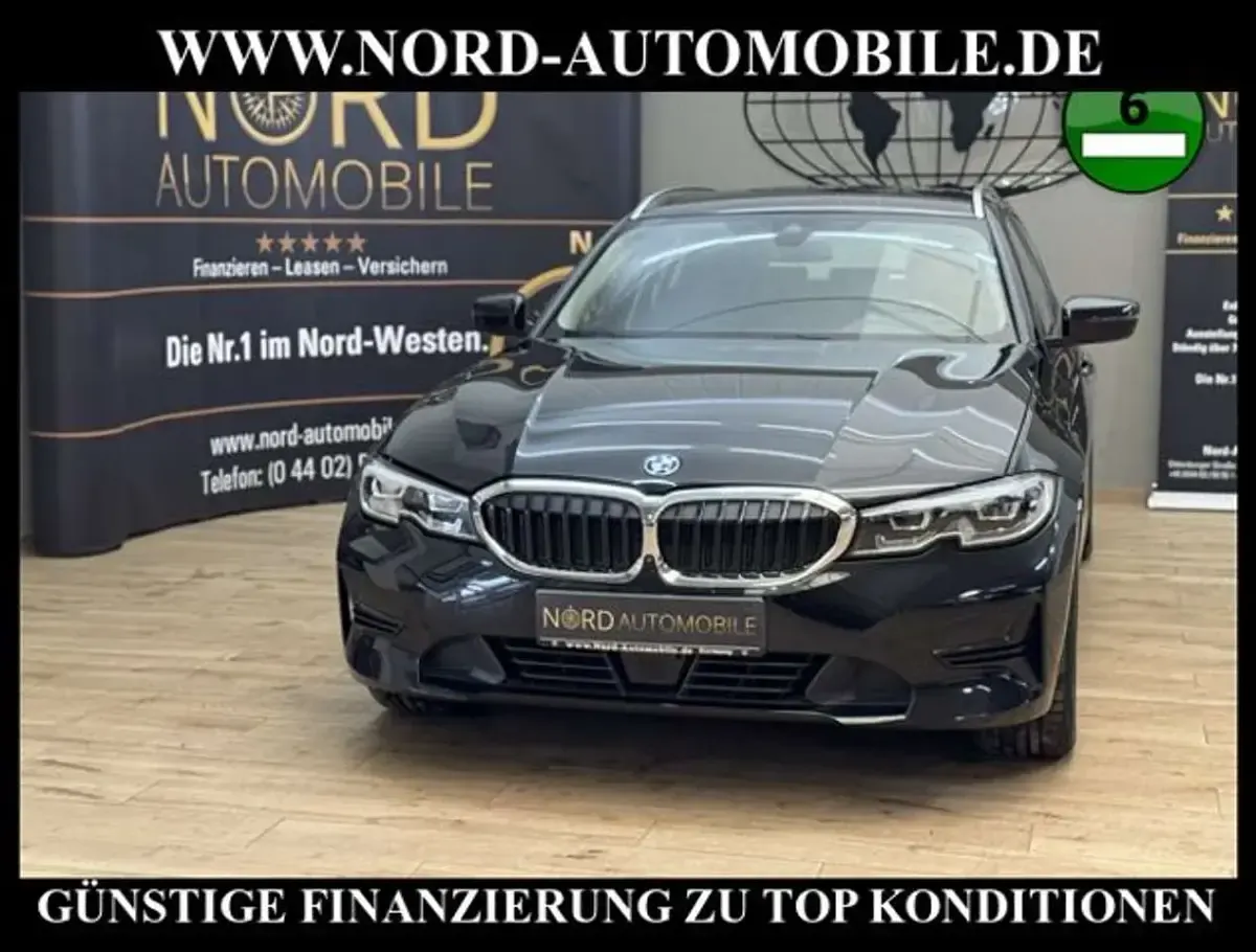 Usata BMW 330e Advantage 252 CV (185 kW) 2021 Nero Station wagon