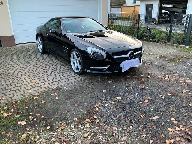 Schwarz Gebraucht 2013 Mercedes SL500 Cabrio | 44.800 € (Etwas zu teuer) - Bild 1/4