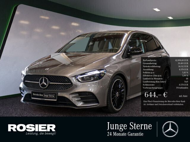 Grau / mountaingrau Gebraucht 2023 Mercedes B250 Premium Van / Kleinbus | 42.890 € (Teuer) - Bild 1/4