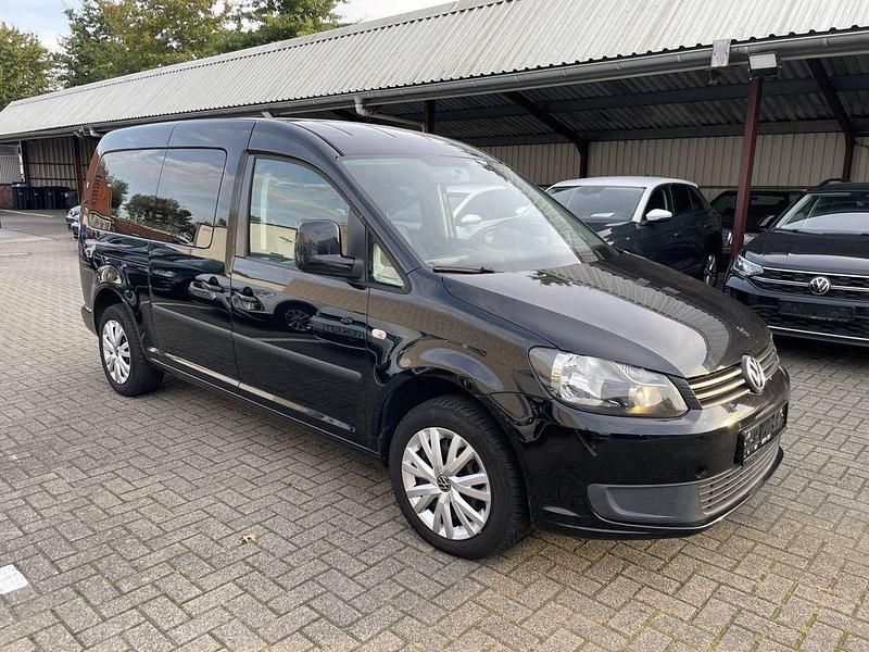 Gebraucht VW Caddy Maxi 102 PS (75 kW) 2012 Schwarz Van / Kleinbus