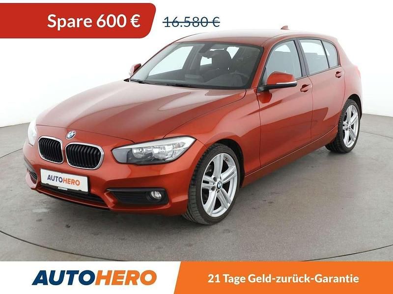 Orange Gebraucht 2019 BMW 118 Advantage Kleinwagen | 15.980 € (Guter Preis) - Bild 1/3