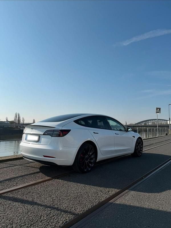 Gebraucht Tesla Model 3 Performance 377 kW (513 PS) 2023 Weiß Limousine