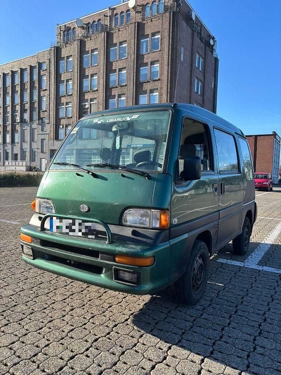 Gebraucht Subaru Libero 54 PS (39 kW) 1997 Grün Van / Kleinbus