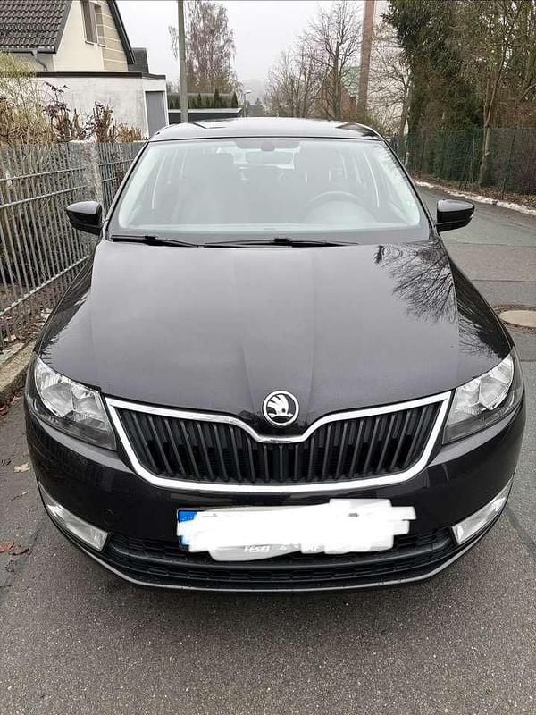 Gebraucht Skoda Rapid Ambition 90 PS (66 kW) 2017 Schwarz Kleinwagen