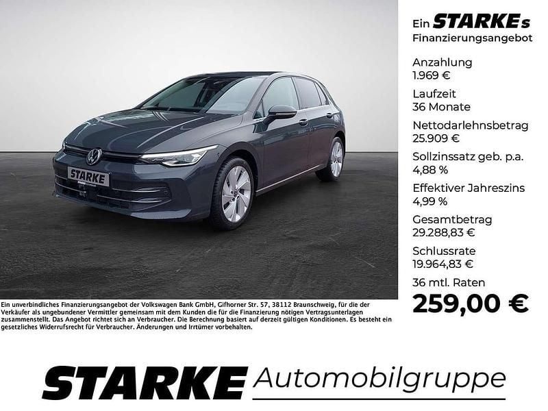Uranograu Gebraucht 2025 VW Golf VIII Style Limousine | 27.878 € (Fairer Preis) - Bild 1/4