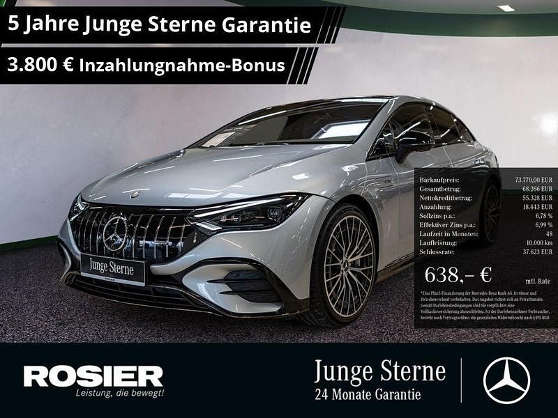 Silber / hightechsilber Gebraucht 2023 Mercedes EQE AMG 53 Premium Limousine | 73.770 € (Etwas zu teuer) - Bild 1/4