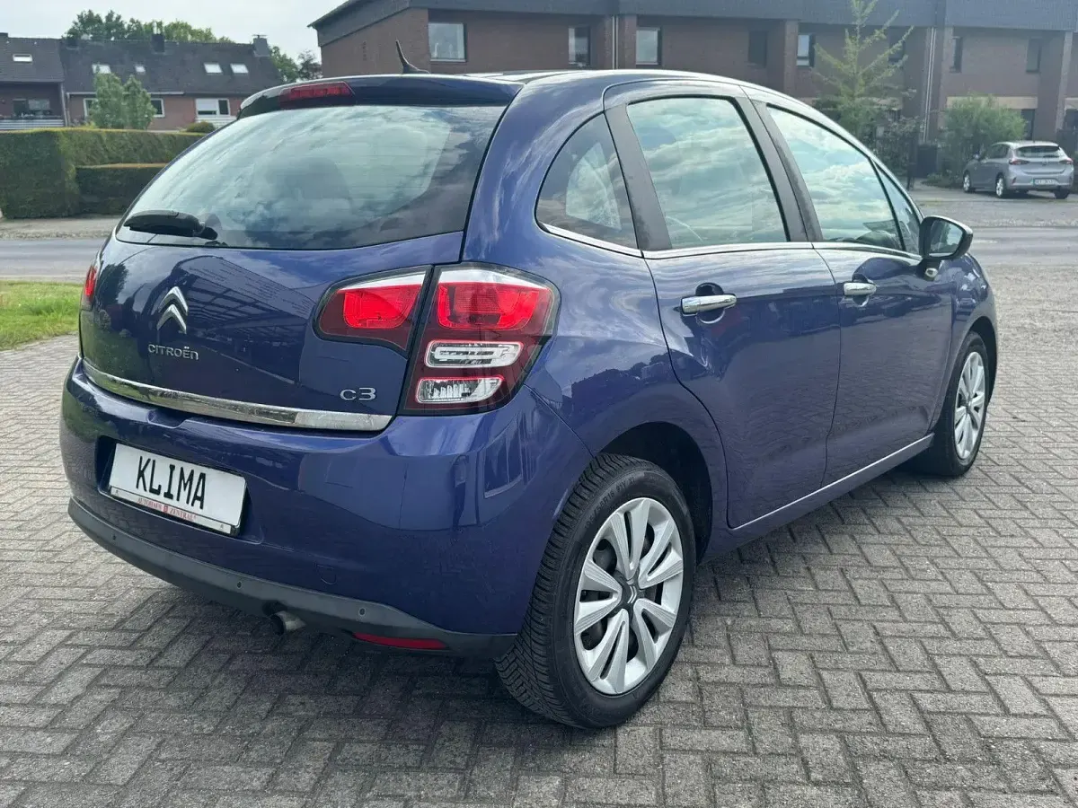 Gebraucht Citroën C3 Exclusive 82 PS (60 kW) 2015 Blau Kleinwagen