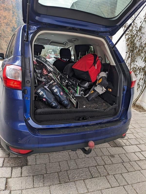 Gebraucht Ford Grand C-Max 120 PS (88 kW) 2015 Blau Van / Kleinbus