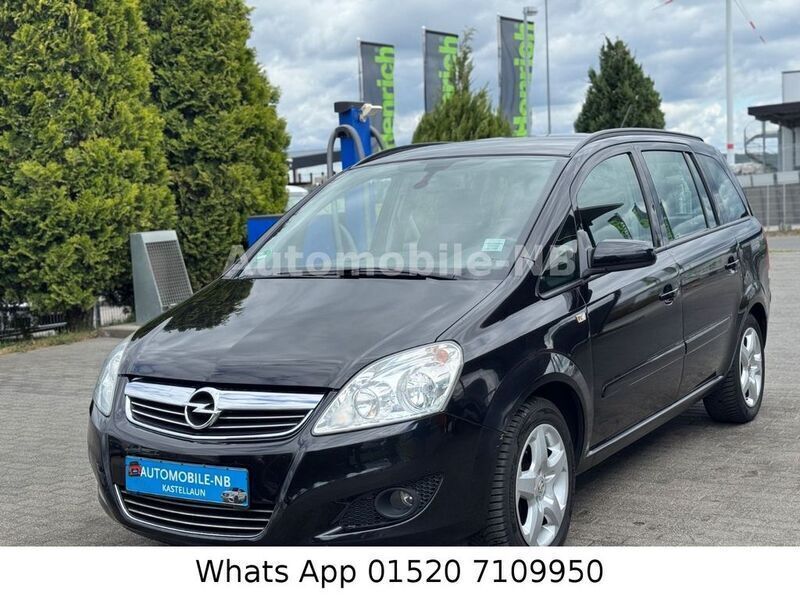 Schwarz Gebraucht 2008 Opel Zafira Edition Van / Kleinbus | 1.800 € (Superpreis) - Bild 1/4