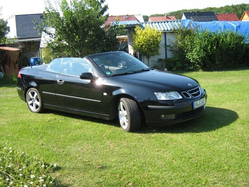 Gebraucht Saab 9-3 Cabriolet Vector 150 PS (110 kW) 2005 Schwarz Cabrio