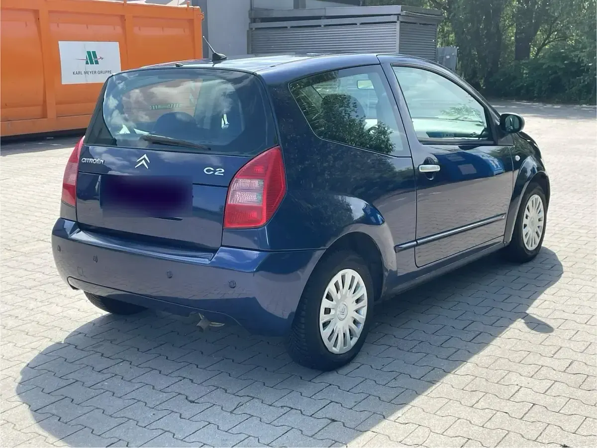 Gebraucht Citroën C2 73 PS (53 kW) 2004 Blau Kleinwagen