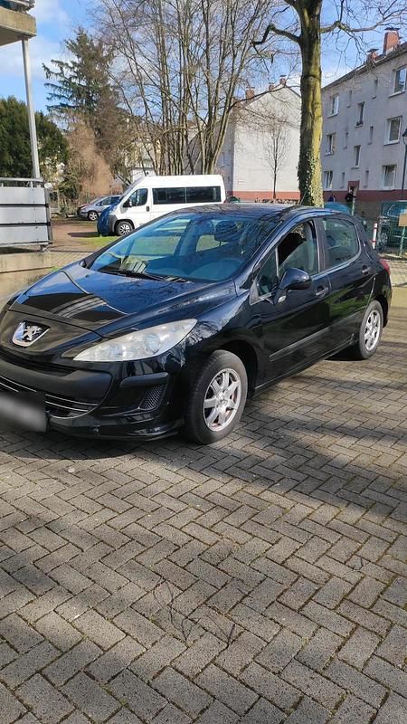 Gebraucht Peugeot 308 90 PS (66 kW) 2007 Schwarz Kleinwagen