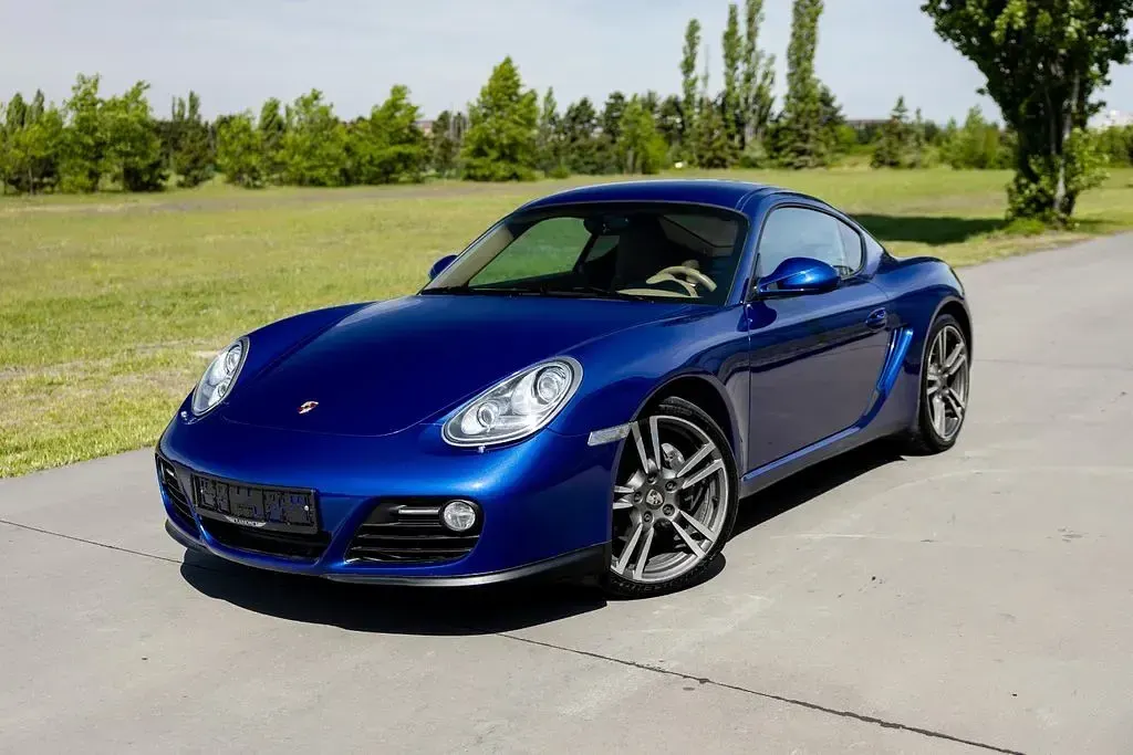 Gebraucht Porsche Cayman 265 PS (194 kW) 2012 Blau Coupé