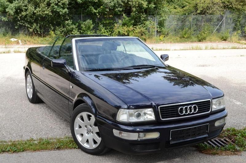 Blau Gebraucht 2000 Audi Cabriolet Sport Cabrio | 9.995 € (Guter Preis) - Bild 1/4