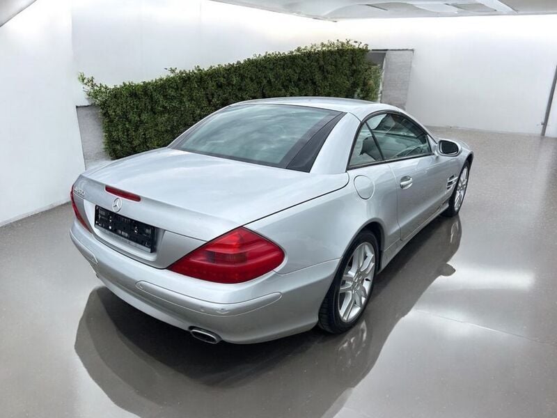 Gebraucht Mercedes SL500 306 PS (225 kW) 2002 Silber Cabrio