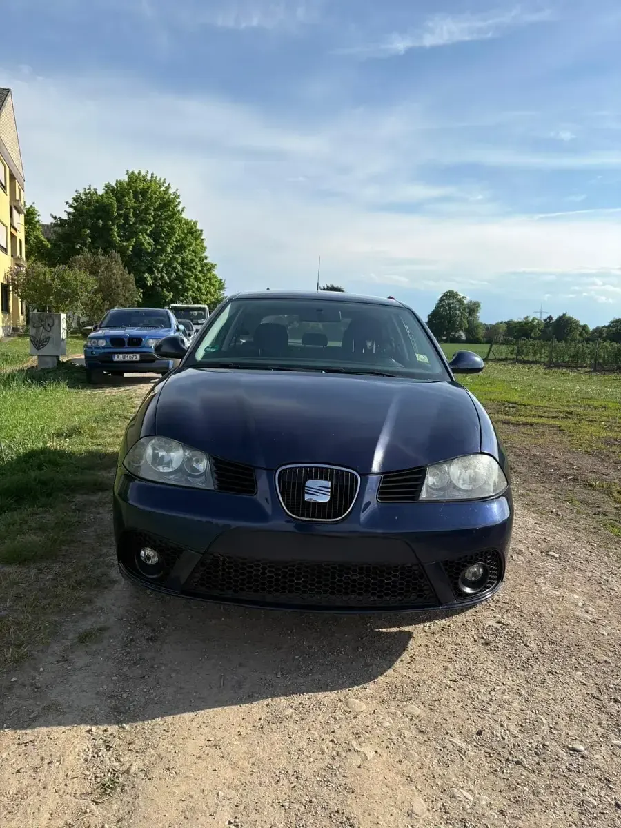 Gebraucht Seat Ibiza 75 PS (55 kW) 2008 Blau Kleinwagen