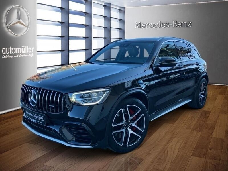 Metalliclack obsidianschwarz Gebraucht 2022 Mercedes GLC63 AMG AMG SUV | 59.980 € (Superpreis) - Bild 1/4