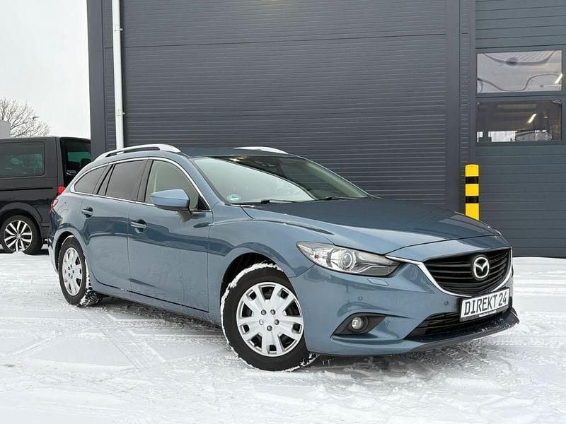 Gebraucht Mazda 6 Center-Line 150 PS (110 kW) 2014 Blau Kombi