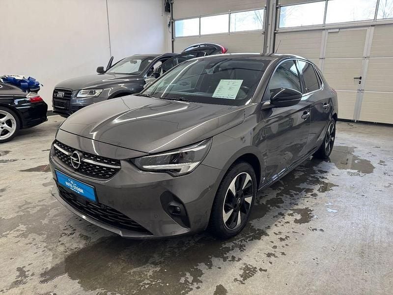 Gebraucht Opel Corsa-e Elegance 100 kW (136 PS) 2021 Mondstein grau/e:vulkan grau Kleinwagen