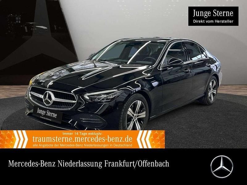Schwarz Gebraucht 2022 Mercedes C200 Limousine | 31.990 € (Guter Preis) - Bild 1/3