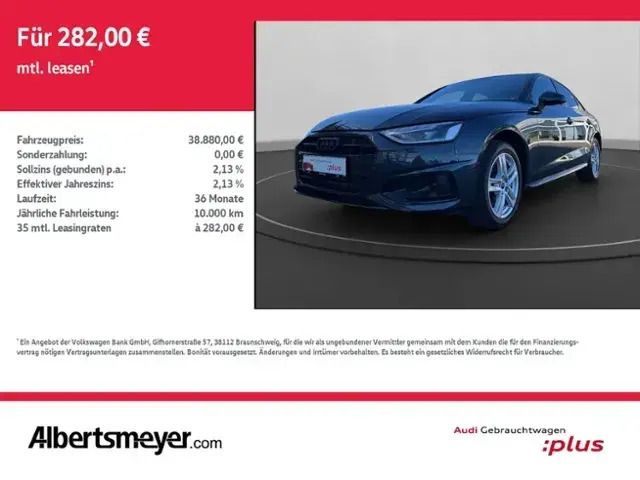 Manhattangrau metallic Gebraucht 2024 Audi A4 Advanced Plus Limousine | 41.880 € (Teuer) - Bild 1/4