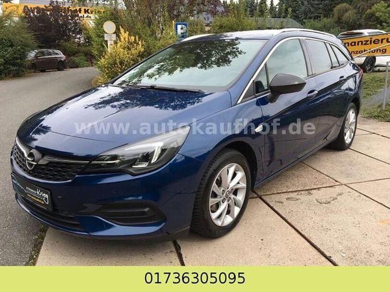 Gebraucht Opel Astra Elegance 110 PS (80 kW) 2021 Blau Kombi