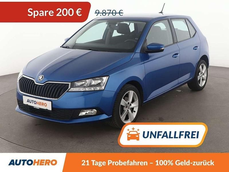 Blau Gebraucht 2019 Skoda Fabia Cool Plus Kleinwagen | 9.670 € (Fairer Preis) - Bild 1/3