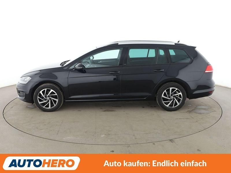 Gebraucht VW Golf VII Allstar 125 PS (91 kW) 2016 Schwarz Kombi