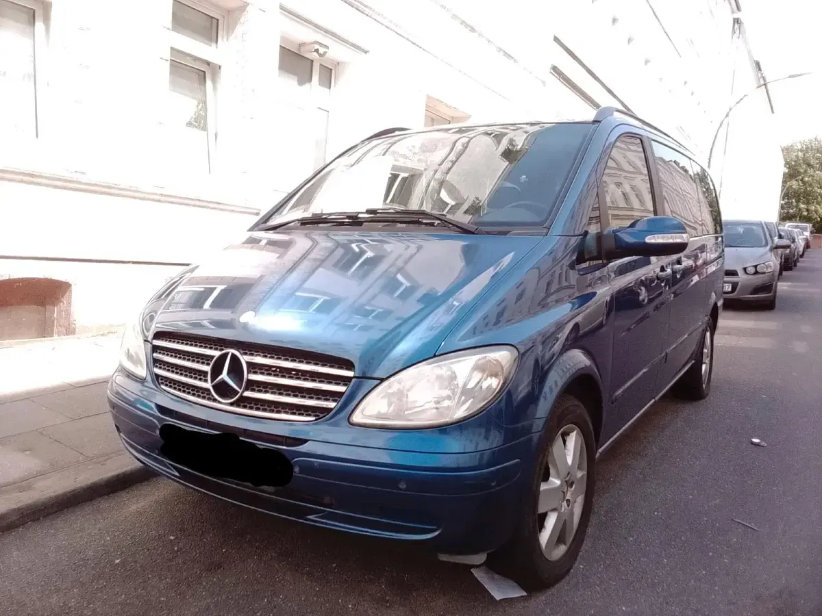 Gebraucht Mercedes Viano 150 PS (110 kW) 2007 Blau Van / Kleinbus