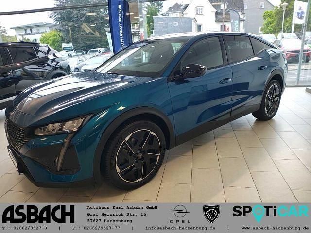 Blau Neu 2025 Peugeot e-408 Allure SUV | 46.990 € - Bild 1/4